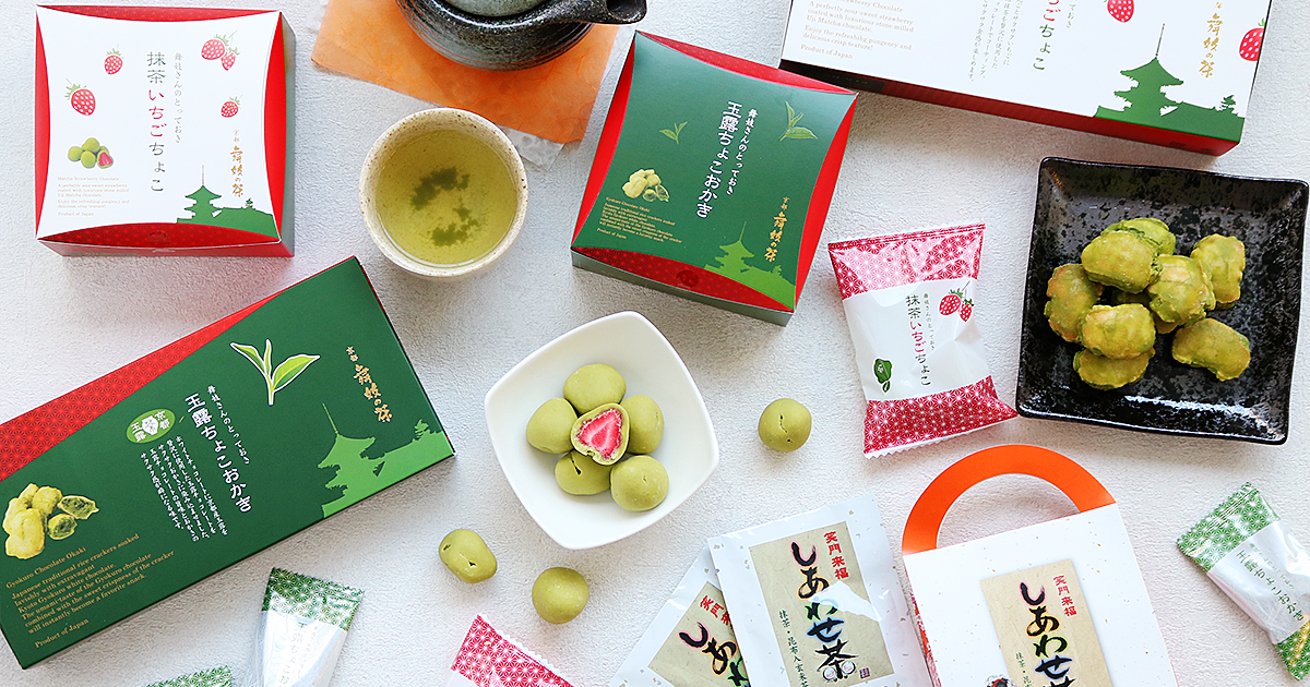 お茶屋が作った本格宇治抹茶スイーツ「舞妓の茶本舗」の舞妓さんの