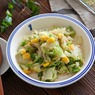 【あゆのこどもごはん】冬サラダの新定番！白菜とコーンのツナサラダ