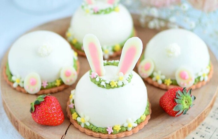 今年のイースターにいかが？かわいすぎるうさぎのスイーツで春の訪れをお祝いしよう