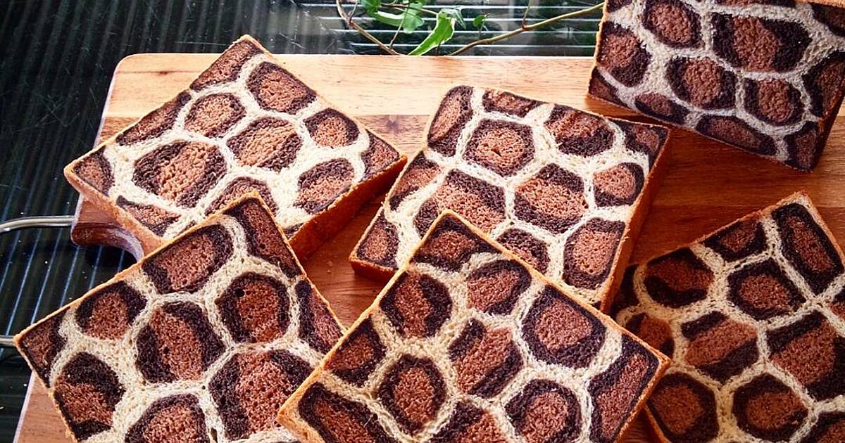 切るときのワクワク感が楽しいヒョウ柄のパン 海外で話題の レオパードブレッド おうちごはん