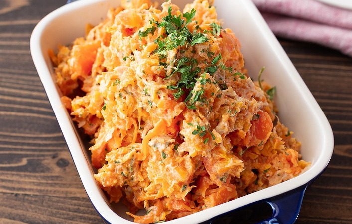 簡単なのにおしゃれ見え！こくうま「にんじんサラダ」