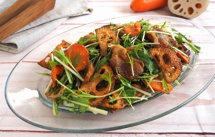 年末年始の食べ過ぎや野菜不足をこの一皿で解消！冬のごちそうデリサラダ2品