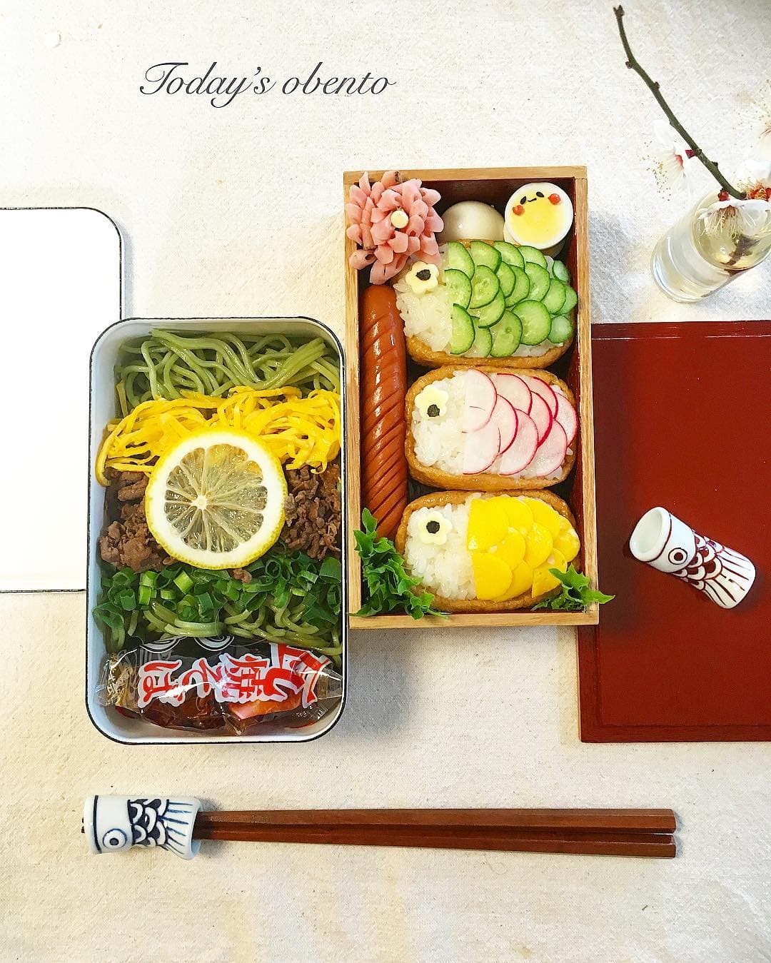 こどもの日のデコ弁はこれで決まり こどもが喜ぶ 鯉のぼり弁当 アレンジ5選 おうちごはん