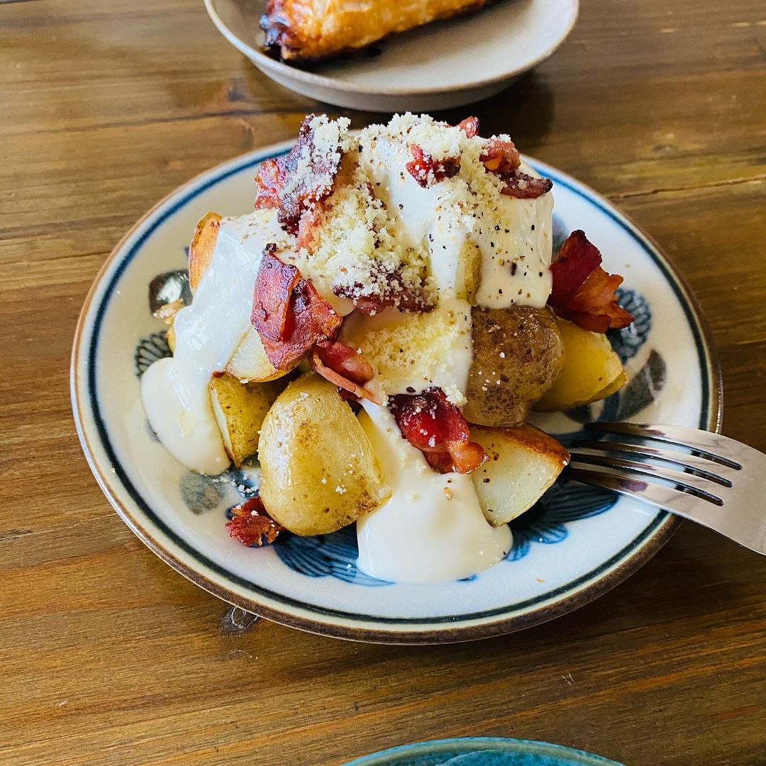 ホタテとベーコンの温サラダ レシピ・作り方