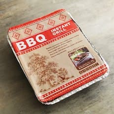 開けてすぐ着火できる！使い捨てインスタントグリル／INSTANT　GRILL 