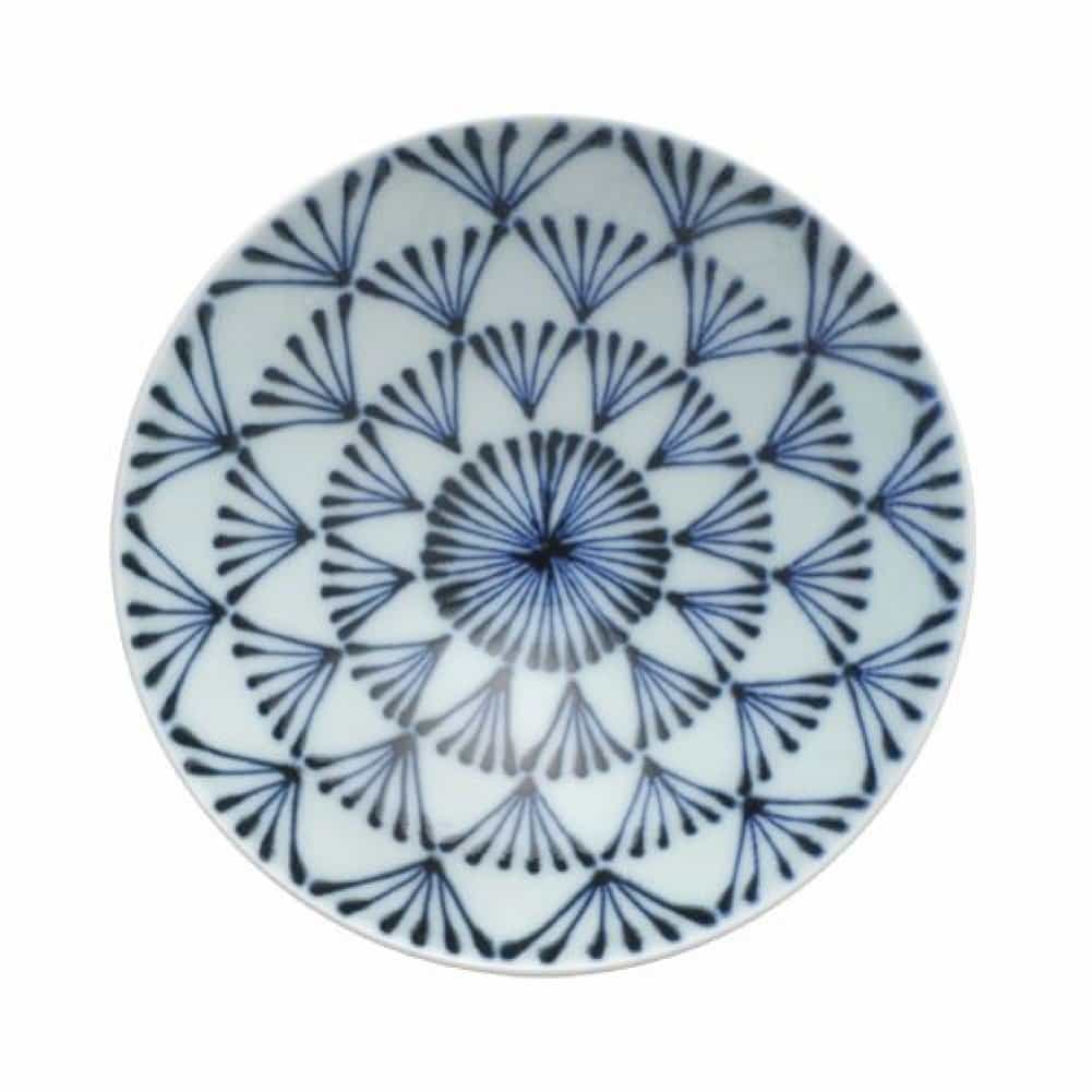 白山陶器 平茶わん P-8 / ( 波佐見焼 平茶碗　お茶碗 )