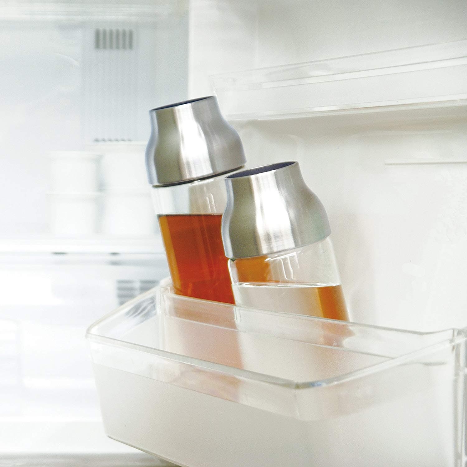 キントー ウォーターカラフェ CAPSULE 1L ステンレス 22999