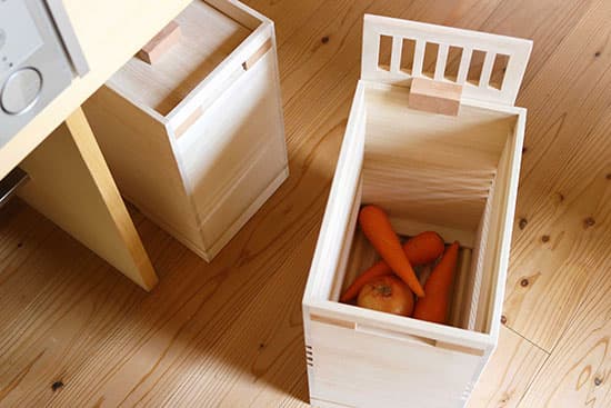 野菜箱 キャスター付