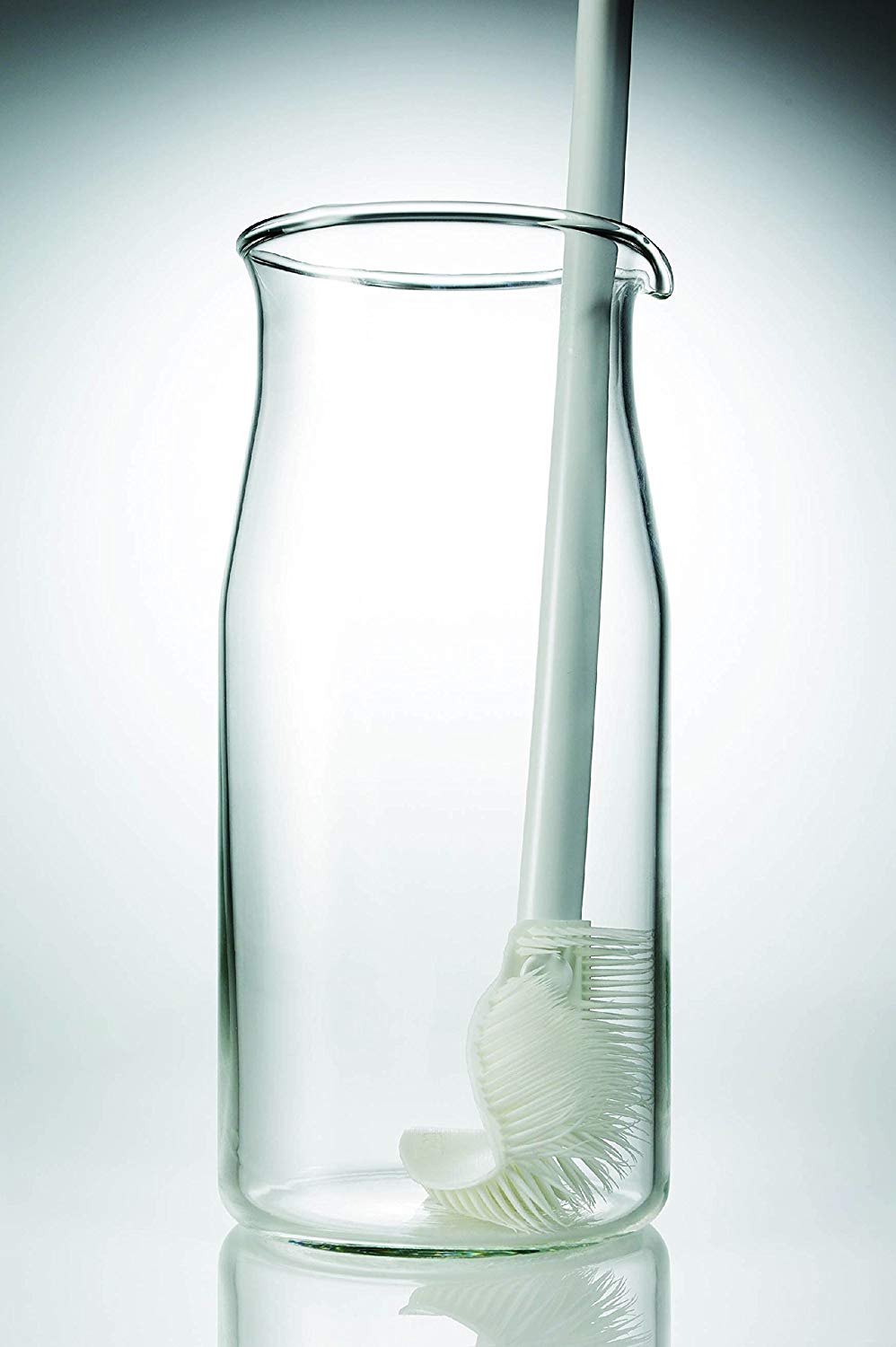 ティディ(Tidy) ボトル洗い用ブラシ ホワイト 32.5cm プラタワ・フォーボトル CL-665-800-7