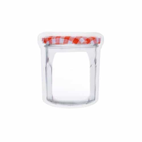 Jam Jar Zipper Bags L”set of 2″