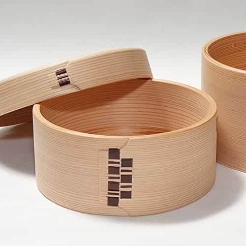 栗久：曲げわっぱ　ご飯の水分調節　おひつ2合