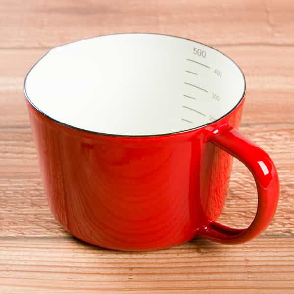 ホーロー計量カップ(500ml RE)