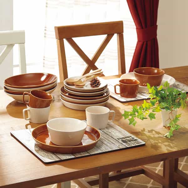 21cmプレート　カーシー(ベージュ)