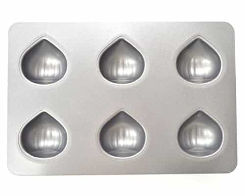 マロンケーキ天板型 / 1枚 TOMIZ(富澤商店) お菓子作りの型 マドレーヌ・フィナンシェ天板型(家庭用オーブンサイズ)