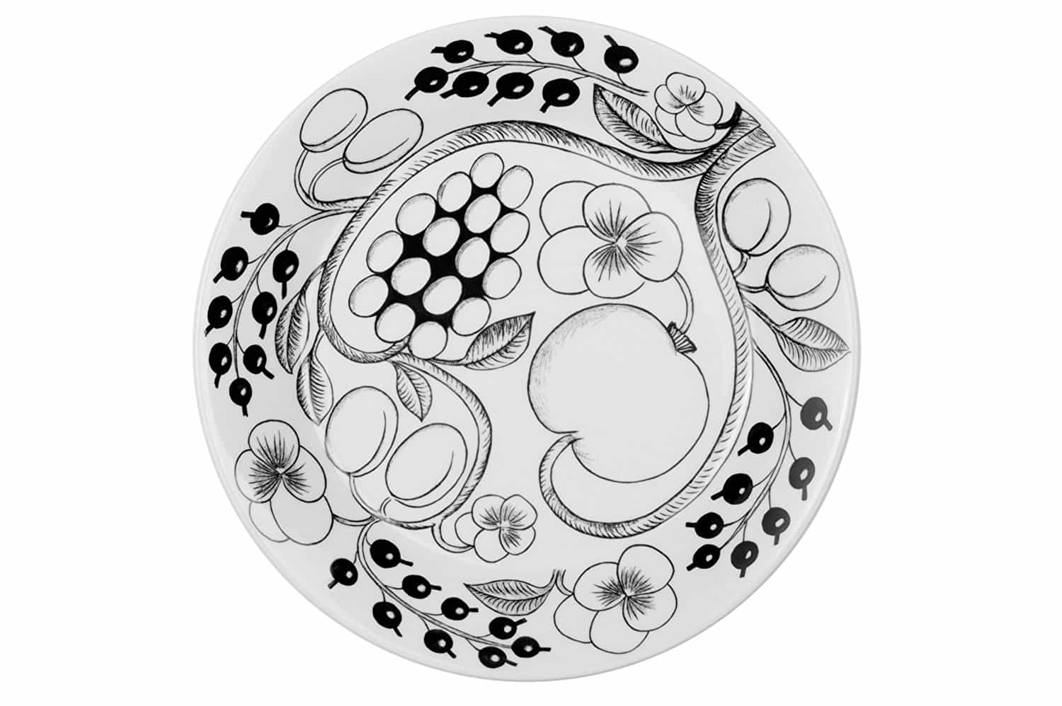 ARABIA (アラビア) Paratiisi (パラティッシ) プレート 26cm ブラック
