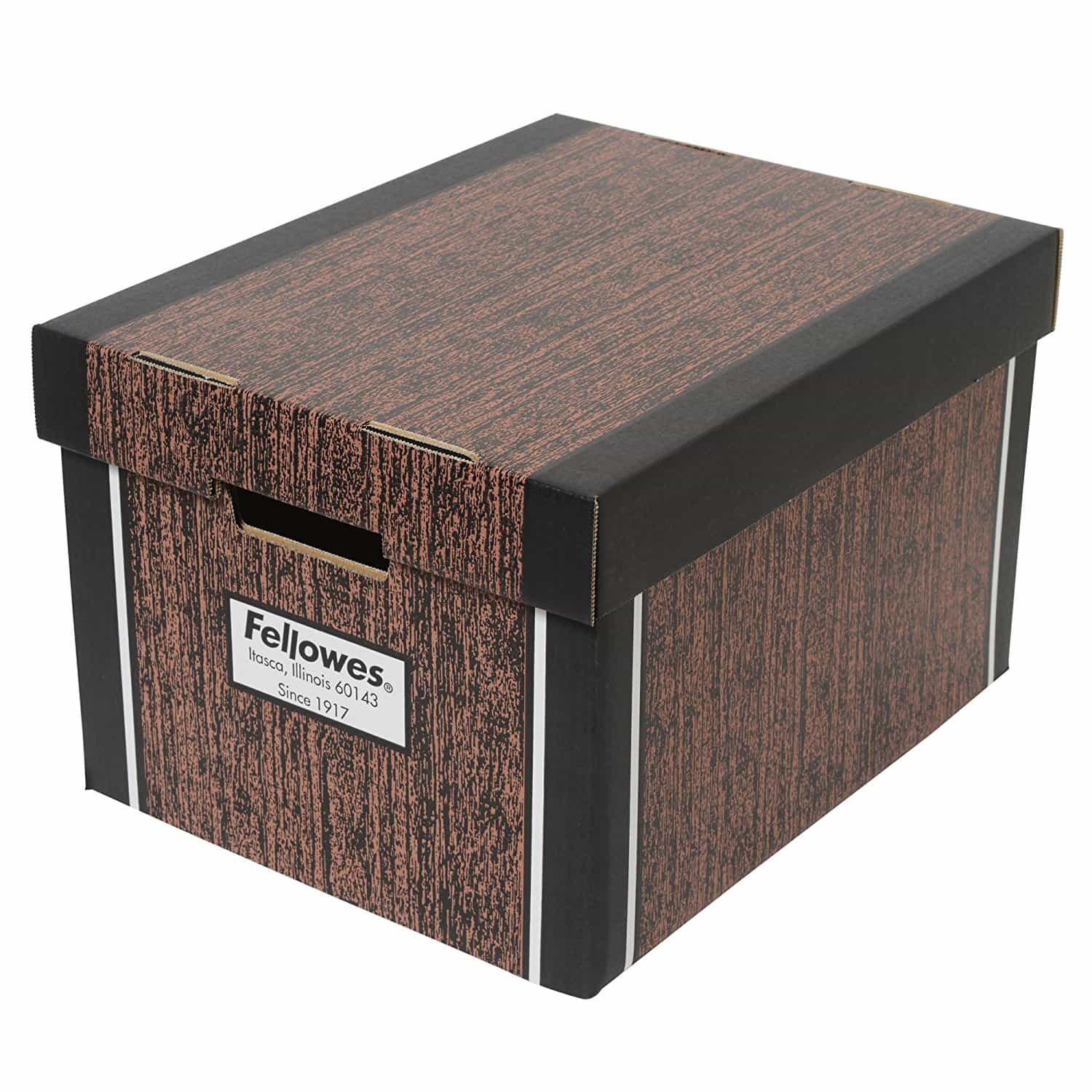 フェローズ バンカーズボックス リバティシリーズ ウッドグレイン 3枚パック