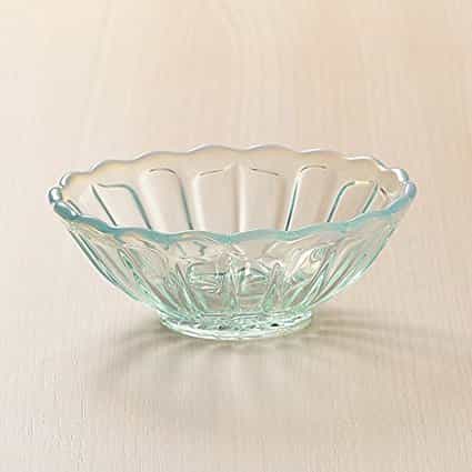 廣田硝子 雪の花 デザートボウル