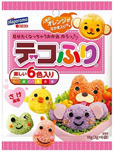 はごろも デコふり6色さけ風味 3g×6袋×5個 