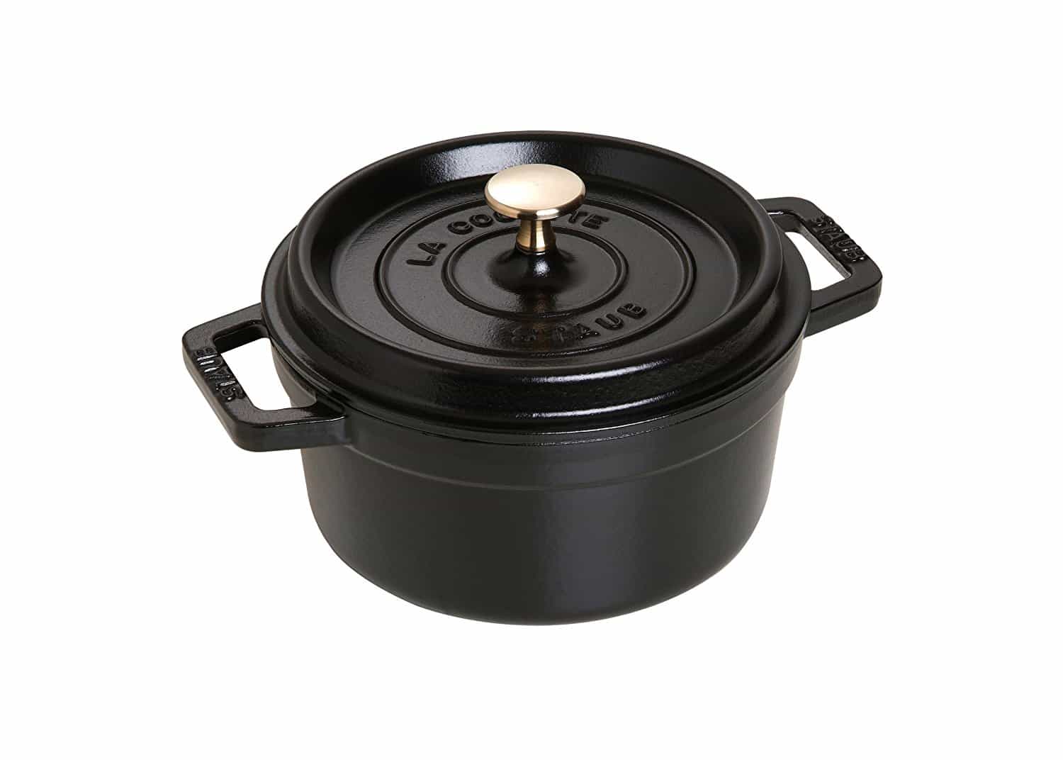 staub ココット ラウンド 20cm ブラック 40509-487(1102025)
