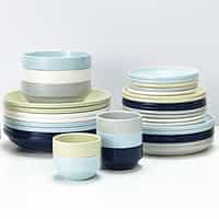 スタッキングできるお皿 DAY Value 21cm(ネイビー)