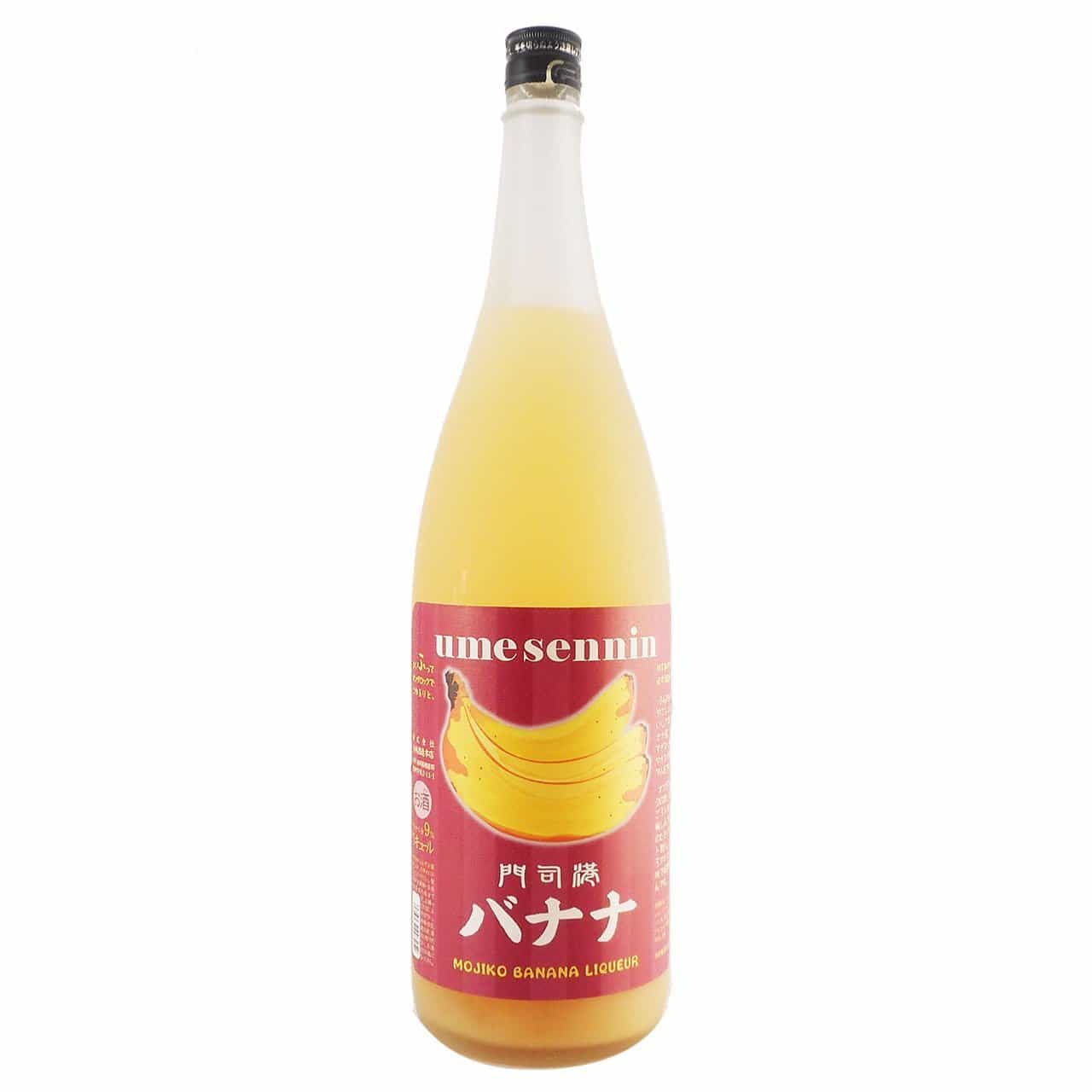 梅仙人 門司港 ﾊﾞﾅﾅ梅酒 1800ml【福岡県 小林酒造】