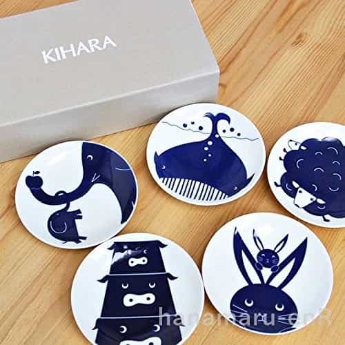 KIHARA KOMON KIDS 豆皿5枚揃 専用BOX入り