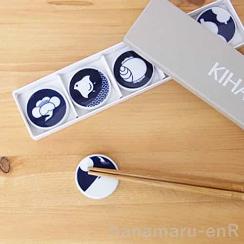 キハラ コモン KIHARA KOMON 箸置き 5個セット ギフトBOX入 / 有田焼 食器 磁器