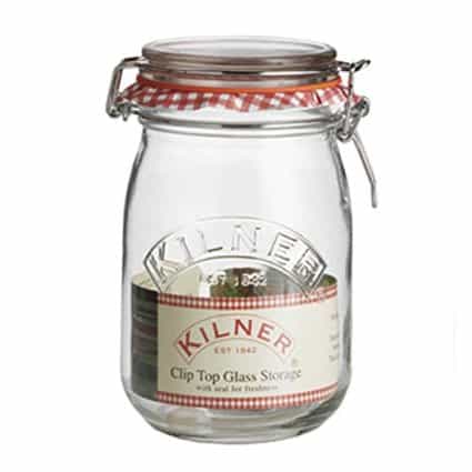 ラウンドクリップトップジャー2L