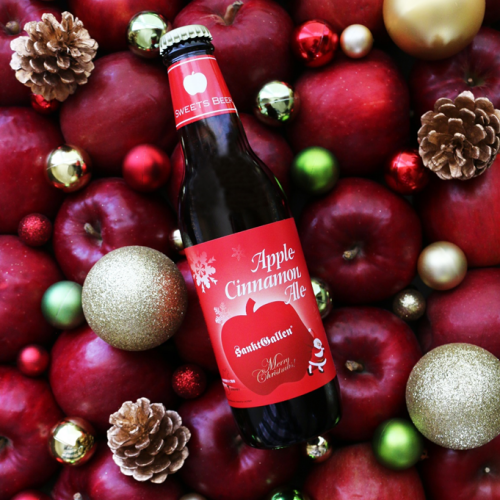 アップルシナモンエール クリスマスラベル(発泡酒)3本