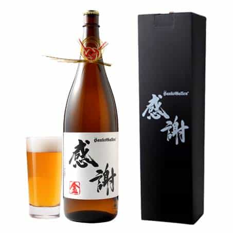 お正月限定 一升瓶ビール 金 ＜水引付き＞