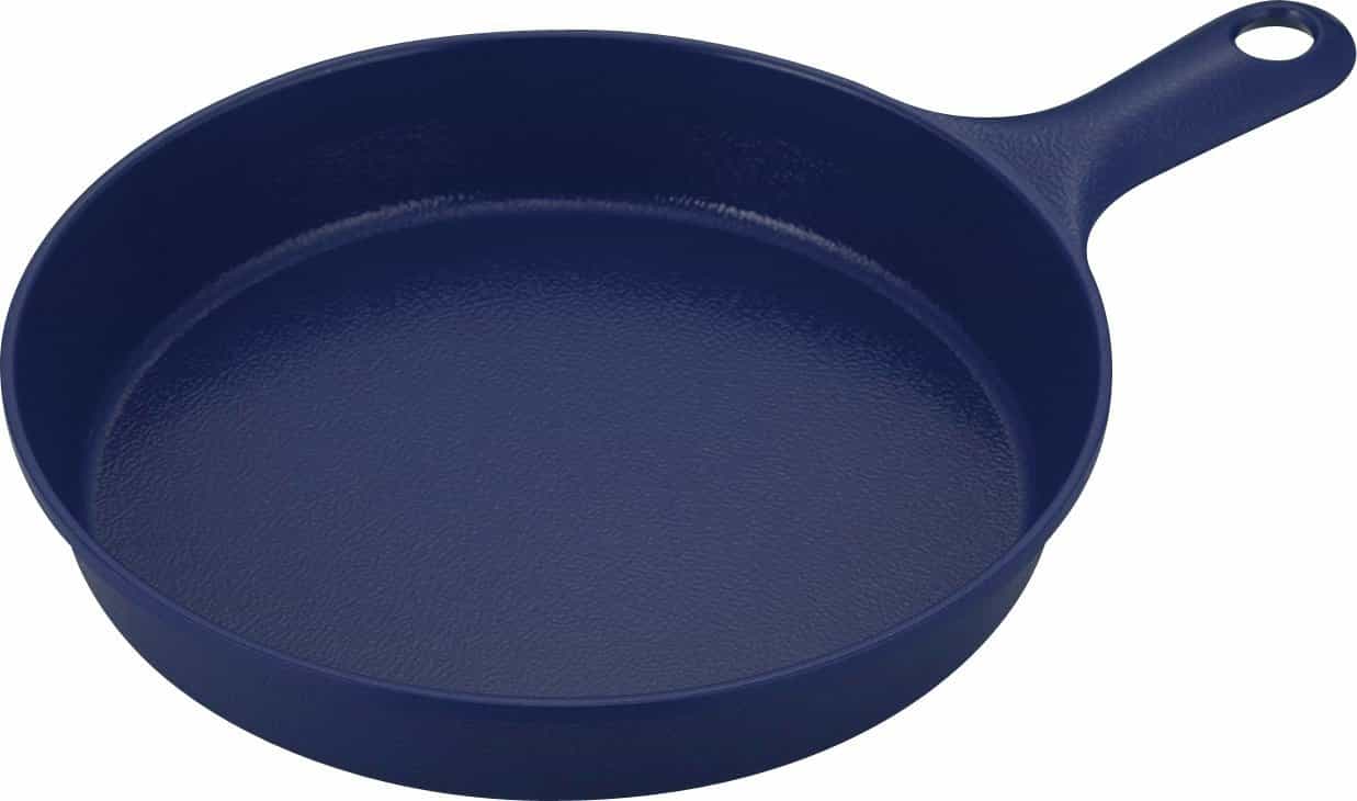和平フレイズ スキレット フライパン 18cm オーブン 魚焼きグリル ガス IH アルミダイカスト セラミック加工 ブルー ラケッタ