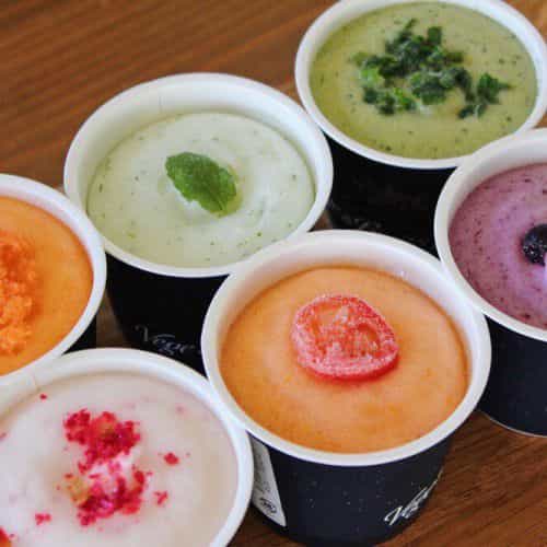 とれたて野菜と果実の生ジェラート