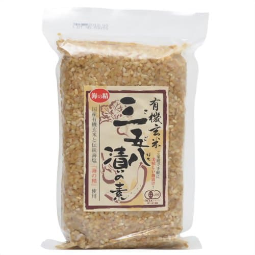 海の精 有機玄米三五八漬の素　500g