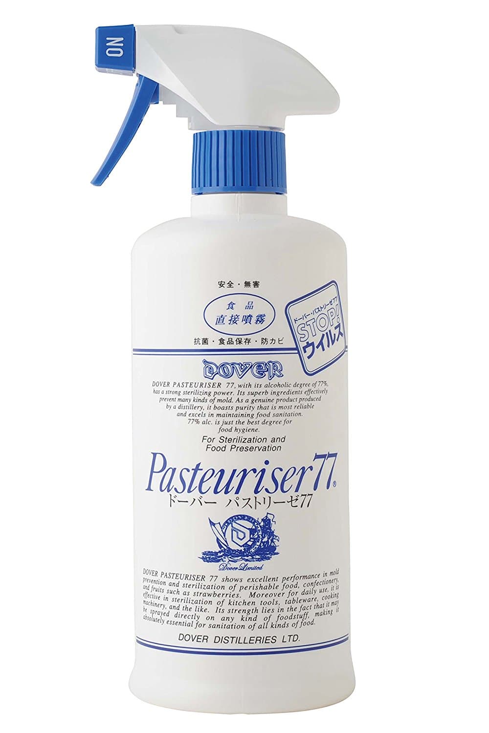 ドーバー パストリーゼ77 スプレーヘッド付 500ml 